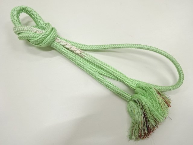JAPANESE KIMONO / HAND-TIED OBIJIME